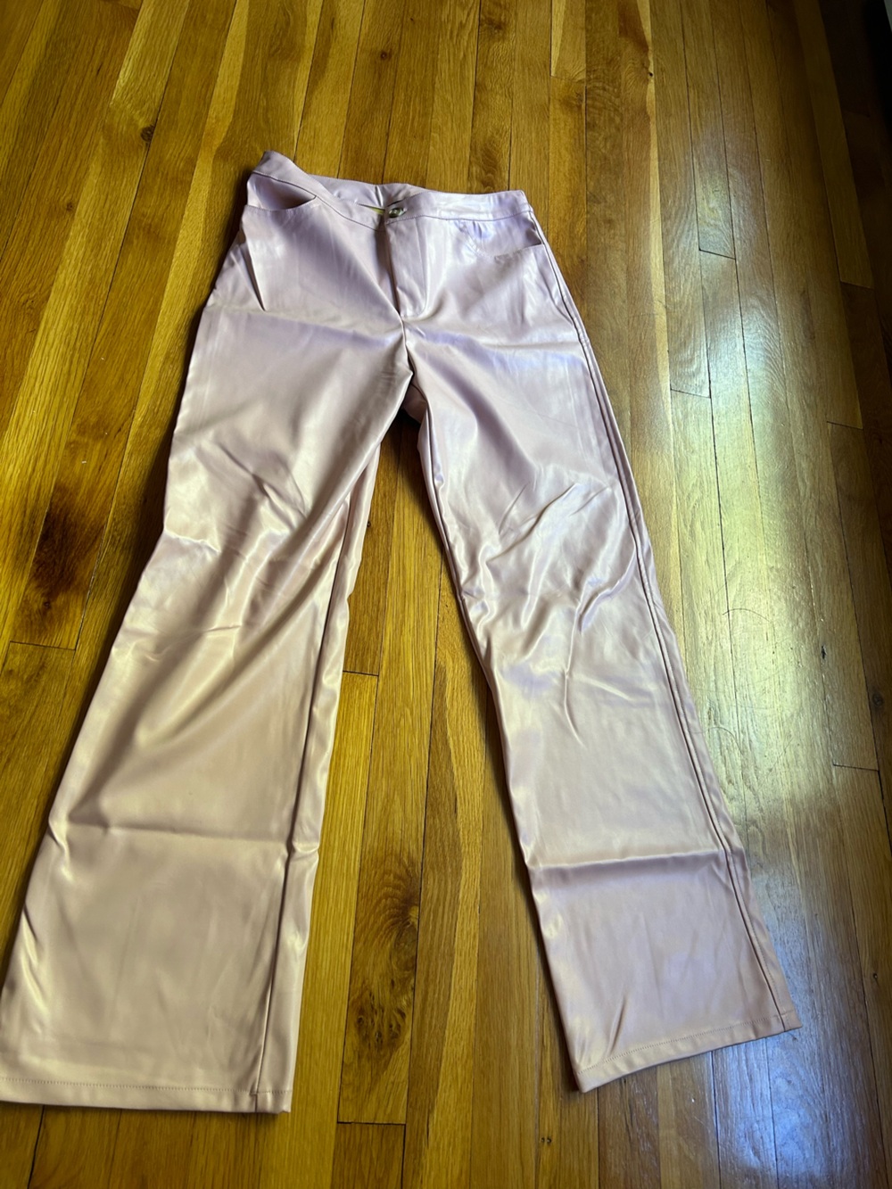 Kittenish Pink Straight Leg Pants